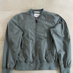 Goodfellow & Co Sage Green Bomber Jacket